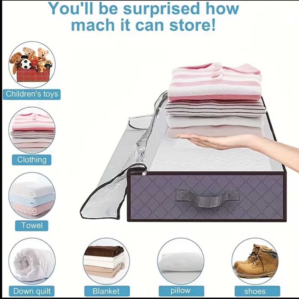 Large Under Bed Storage - Picture 3 of 4